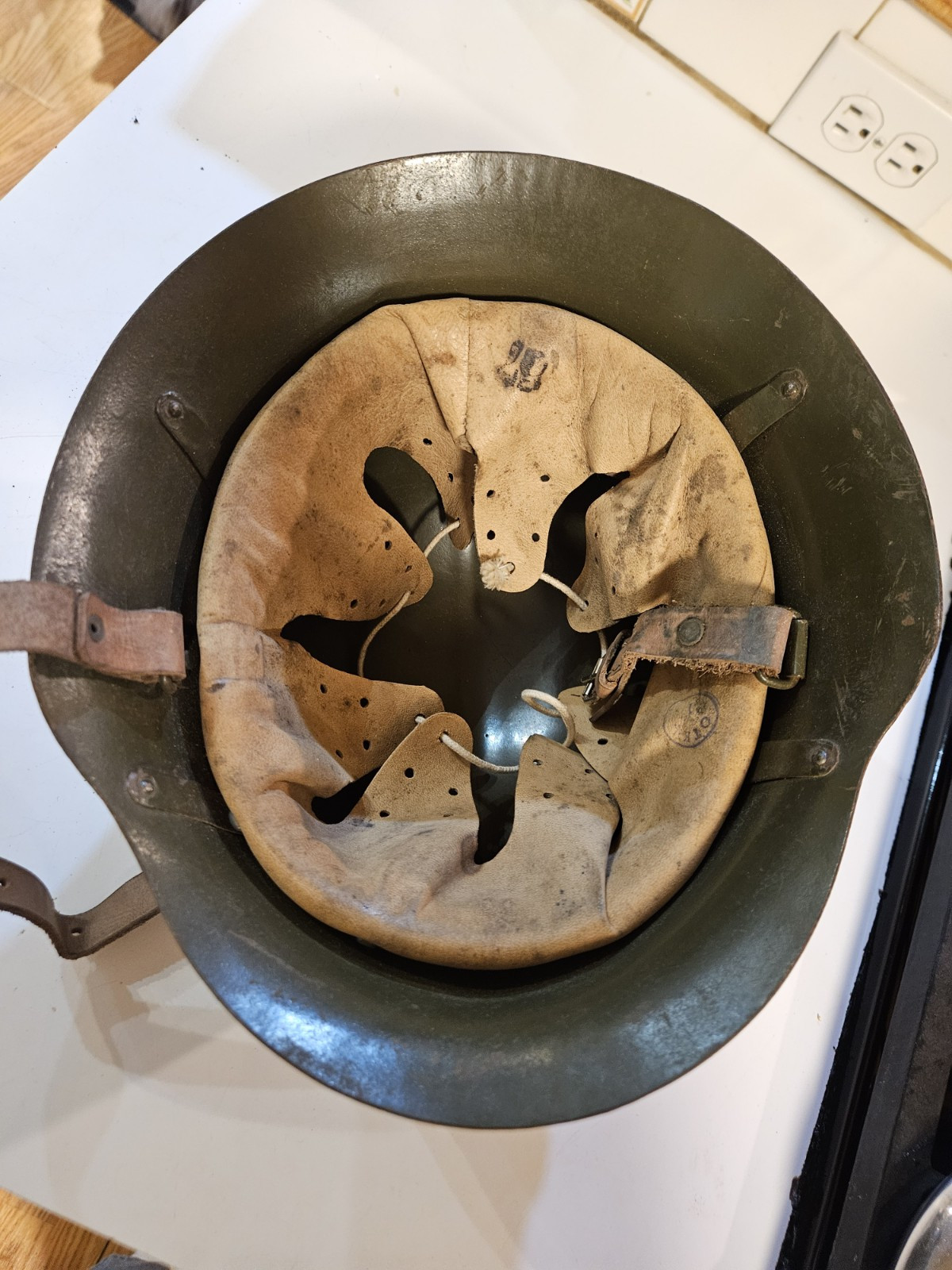 WW2 Bulgarian M36 Style Steel Helmet