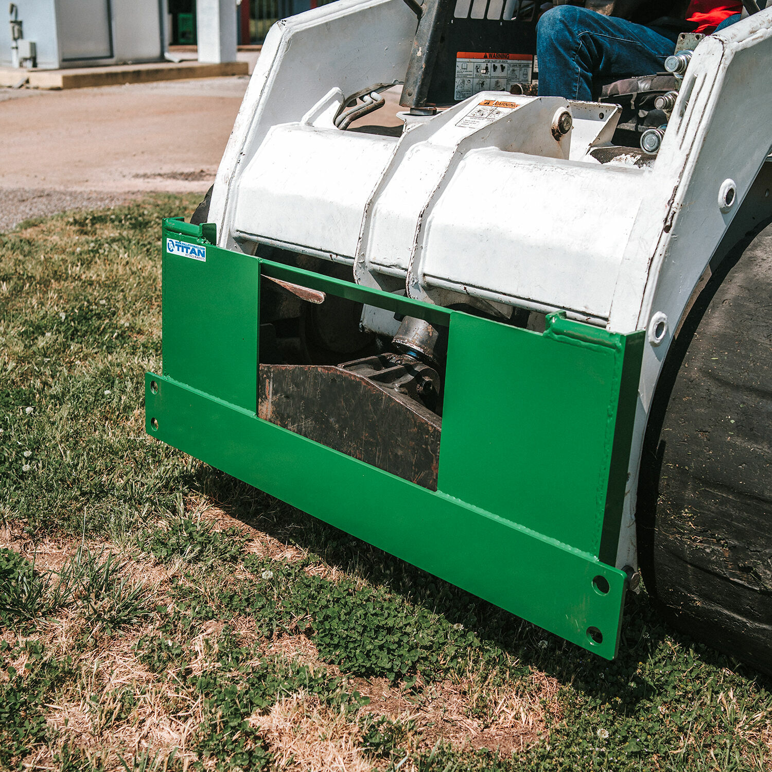 Titan Attachments Quick Tach Adapter for Skid Steer, New