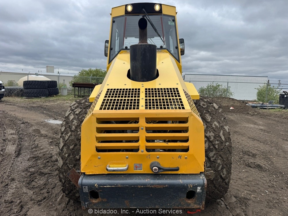 2012 Bomag BW211D-40 84" Smooth Single Drum Roller Vibratory Compactor bidadoo