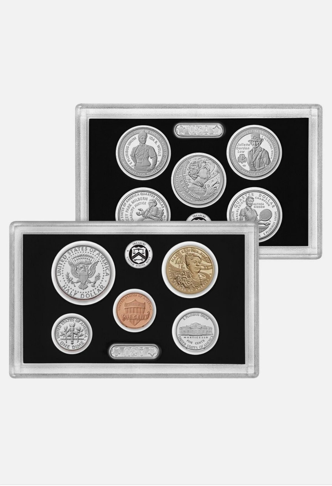 IN-HAND 2025 S US Mint Silver Proof Set - 10 Coins w/ Box & COA 25RH , W/ Penny