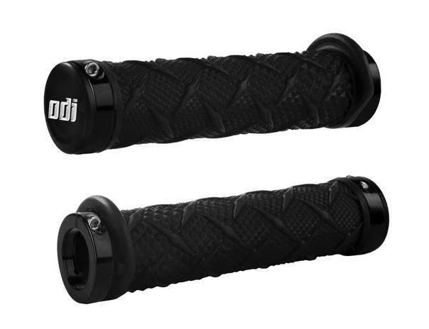 ODI ATV Xtreme Lock-On Grips - Black - Black Clamp ATV/UTV Snowmobile Watercraft