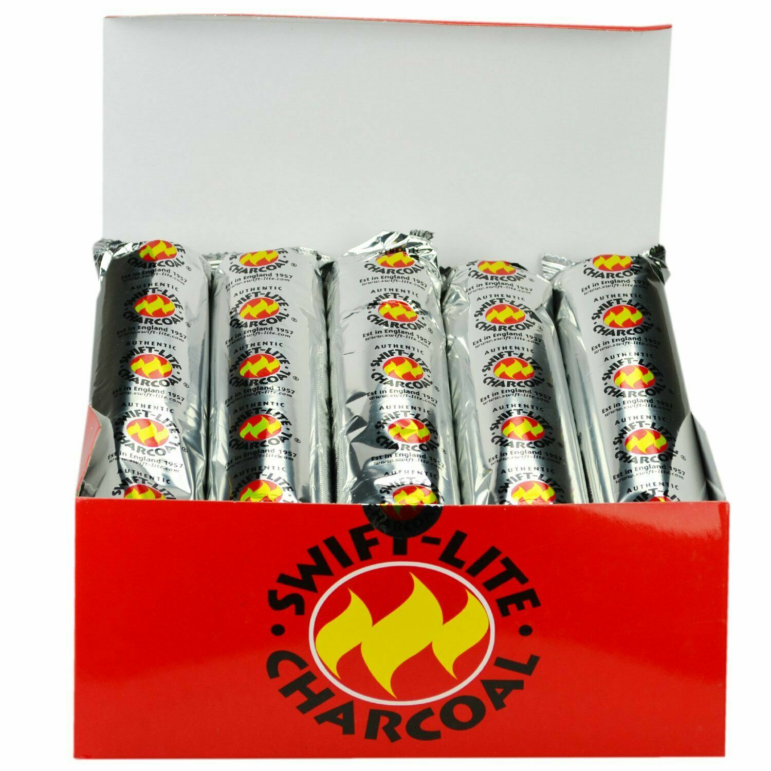 Swift Lite Large 40MM Charcoal Incense Resin 10 - 100 Pack (Choose Amount)