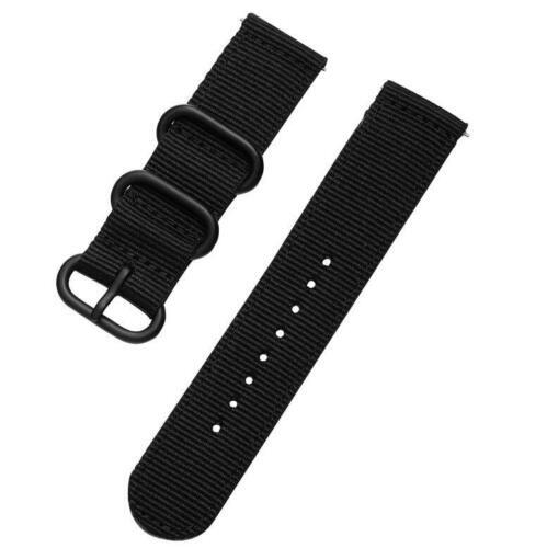 18mm 20mm 22mm Durable Military Woven Nylon Wrist Watch Band Quick Release Strap