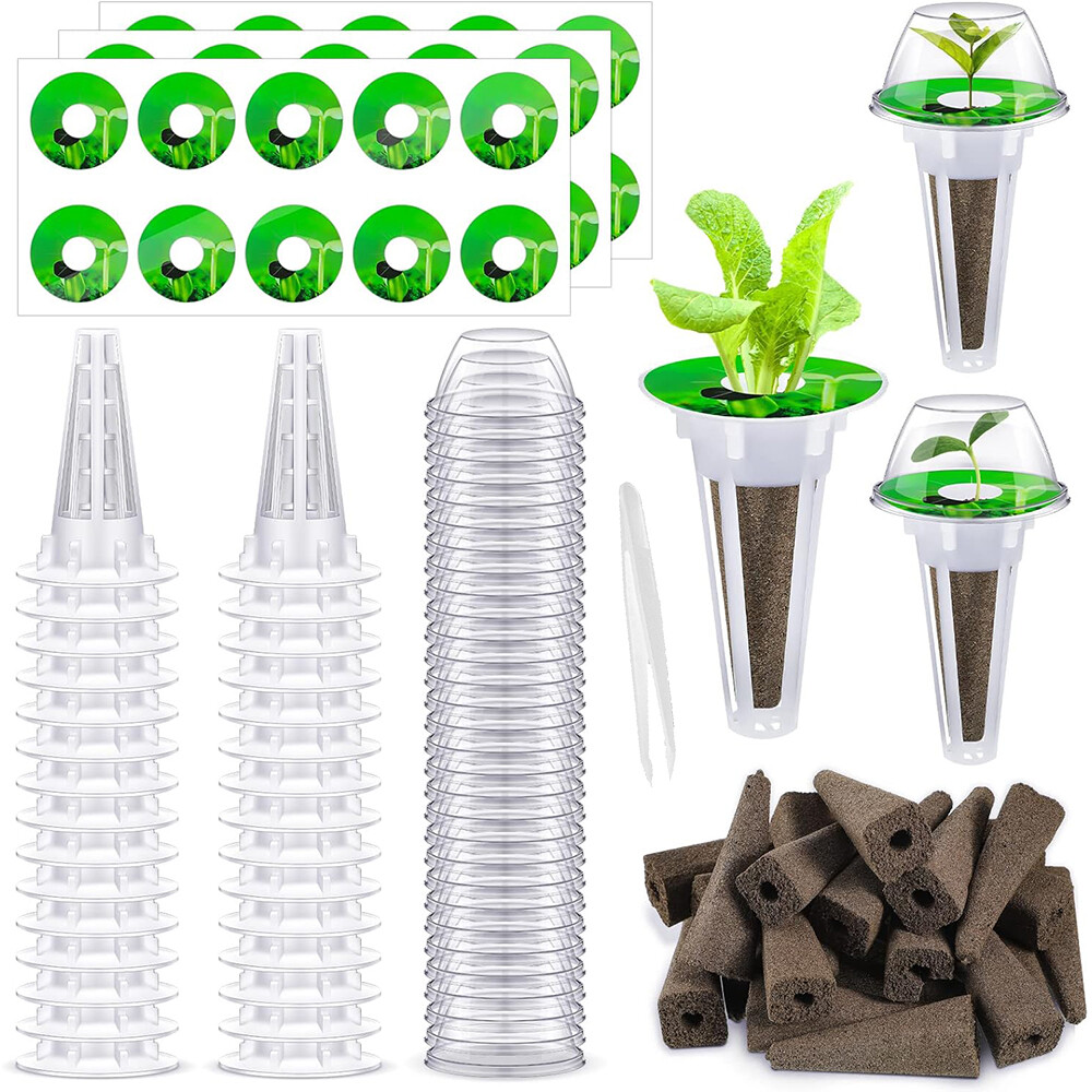 121pcs Hydroponic Pods Kit, Seed Pods Kit for Aerogarden,Grow Anything Kit