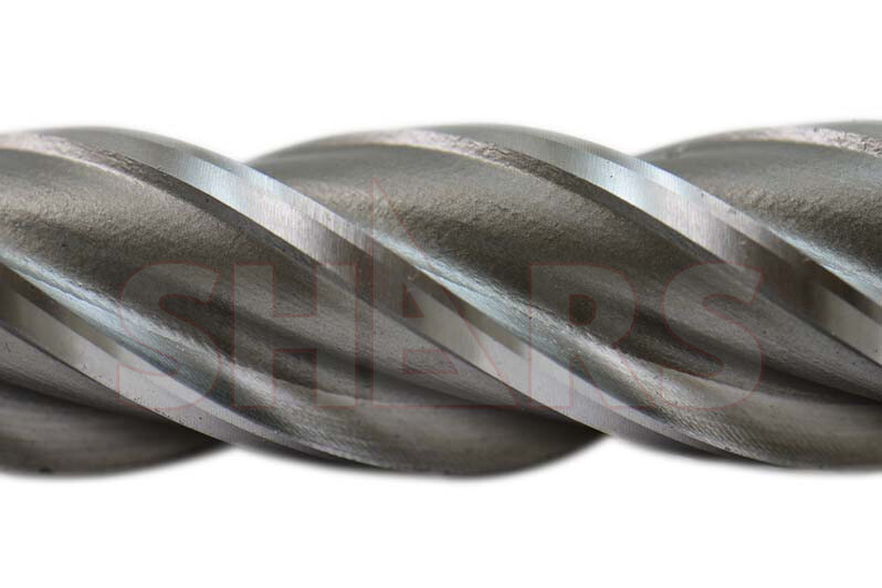 SHARS 4 FLUTE 1 X 1 X 4 X 6-1/2 EXTRA LONG FLUTE LENGTH SINGLE END MILL NEW !