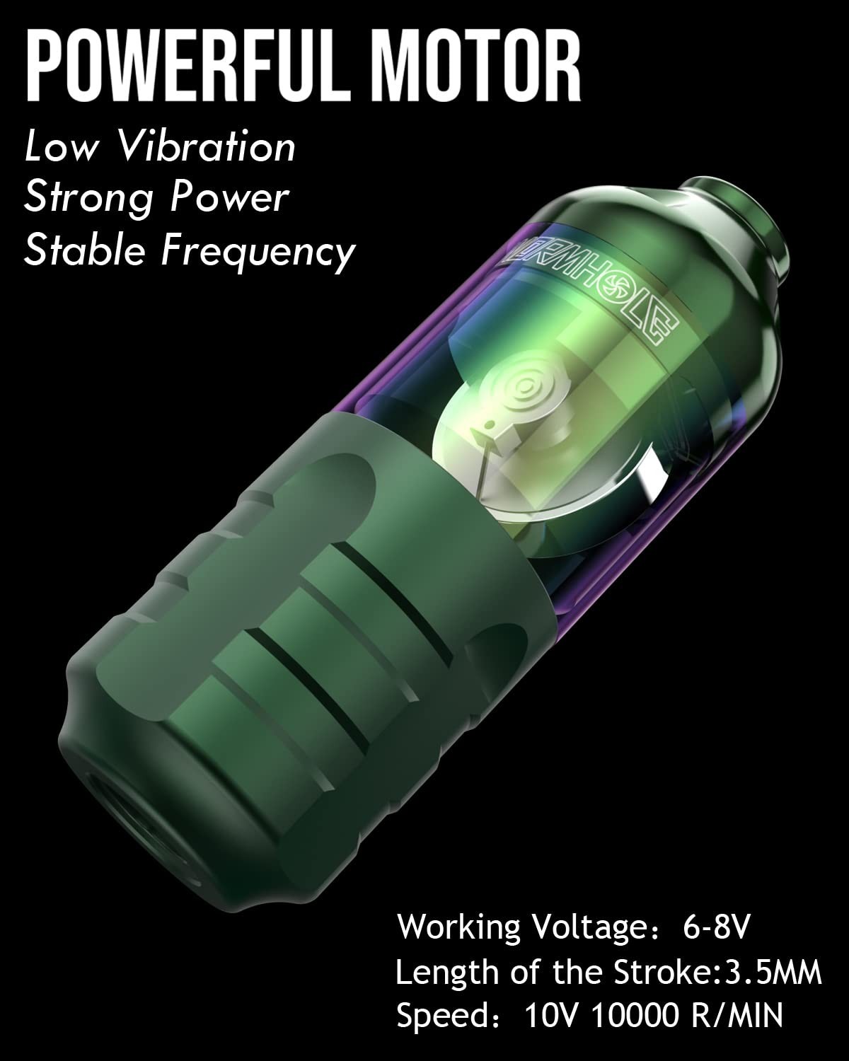 Wireless Tattoo Kit Complete for Beginners Pen Machine with Power Supply Needles