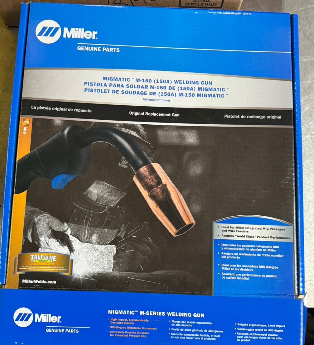 MILLERMATIC Welding Gun 249039 M15 150A 10 Ft Miller Gun For MM140 MM141 MM211