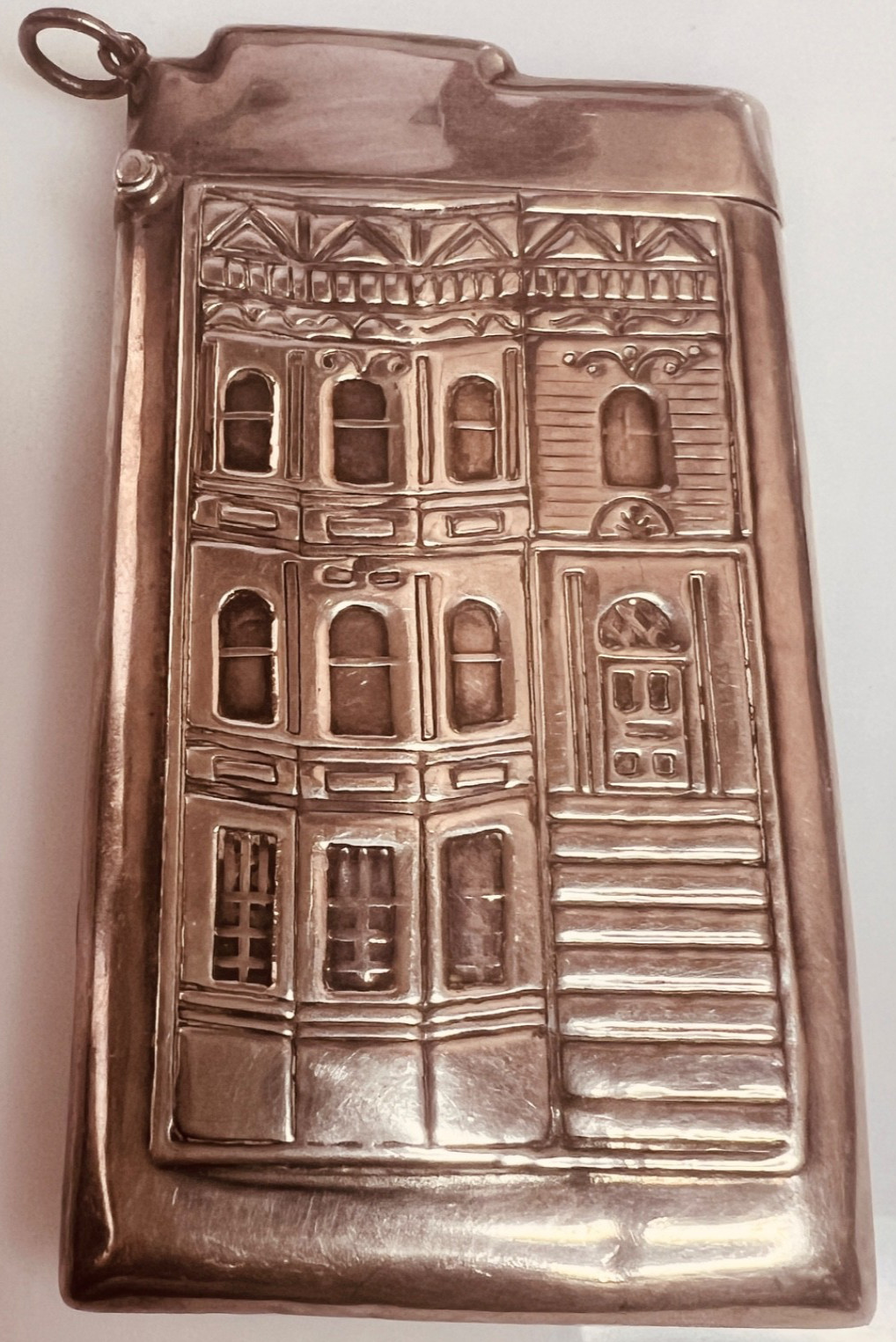 STERLING VISTA CASE MATCH SAFE VICTORIAN TOWN HOUSE GORGEOUS EXCELLENT NICE