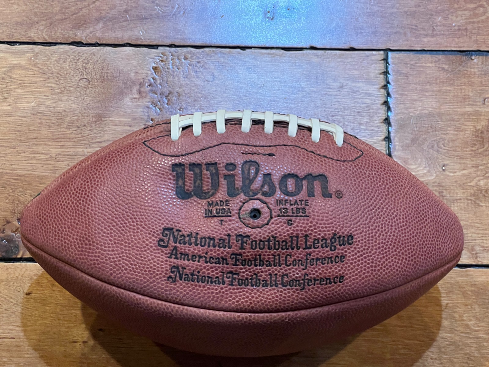1981 SUPER BOWL XV Game Used OAKLAND RAIDERS Presentation Game Ball Football