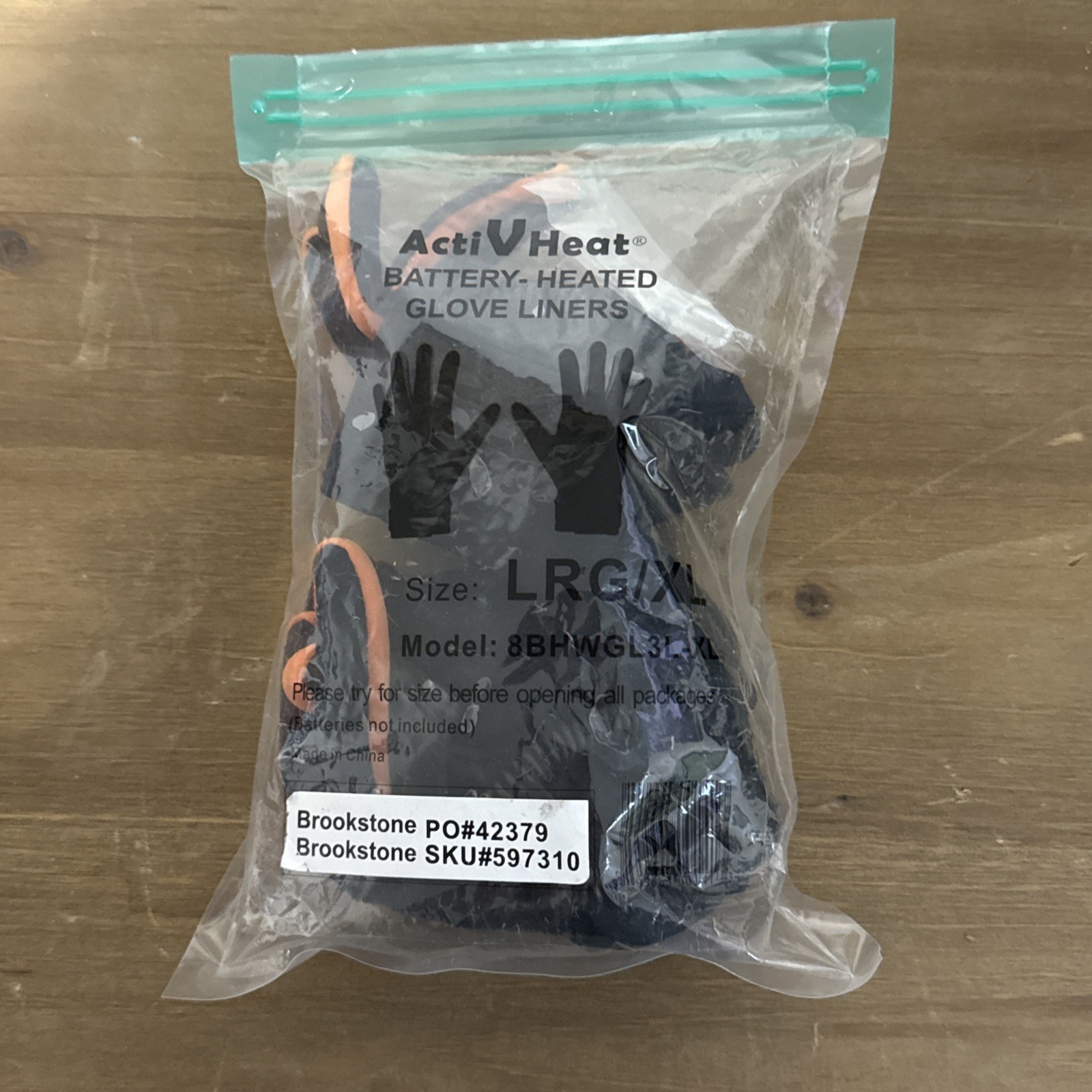 Heated Glove Liners for Men and Women,Battery Electirc Rechargeable Heated Gl...