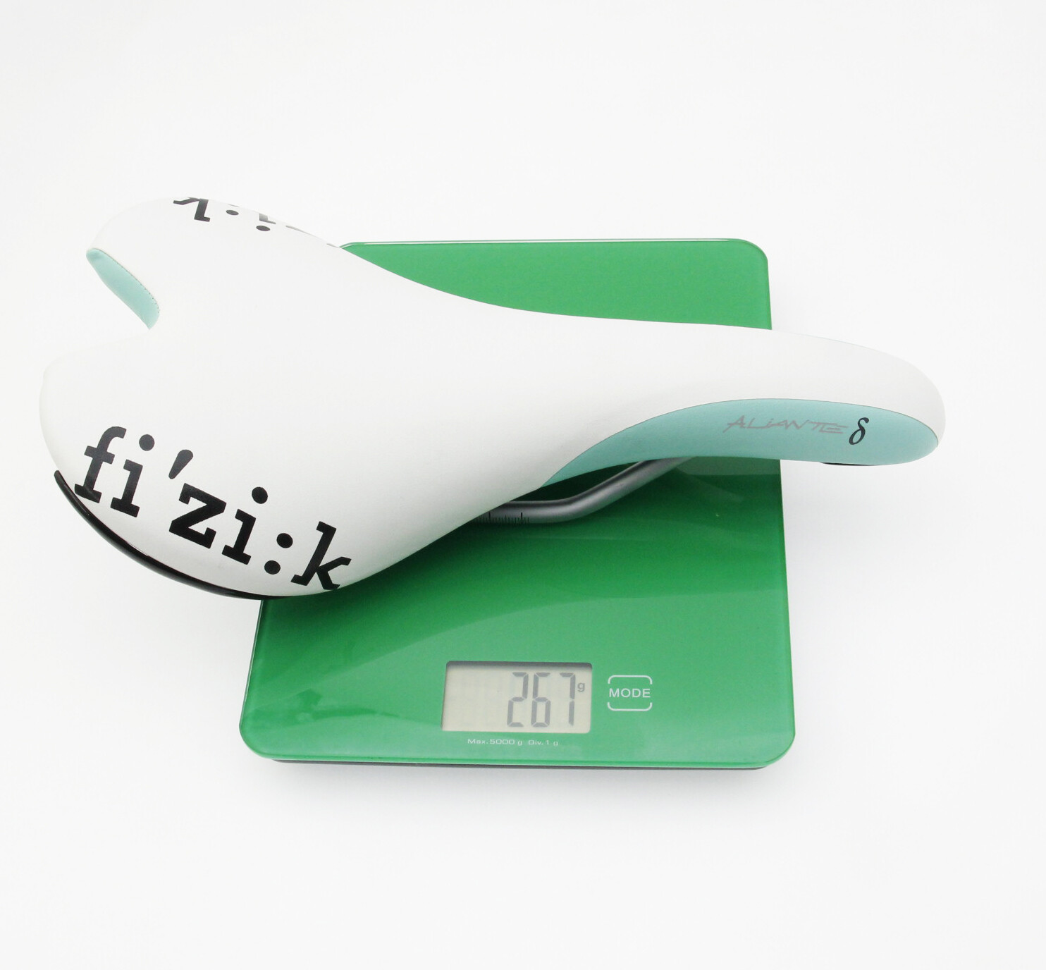 Fizik Aliante Road MTB eBike Cycle Saddle Manganese-rails Seat White&Tiffany