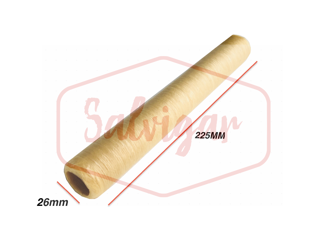 Collagen Casings Dry 26mm / 50ft for stuffing 64 Lb 360 sausages 4 sticks