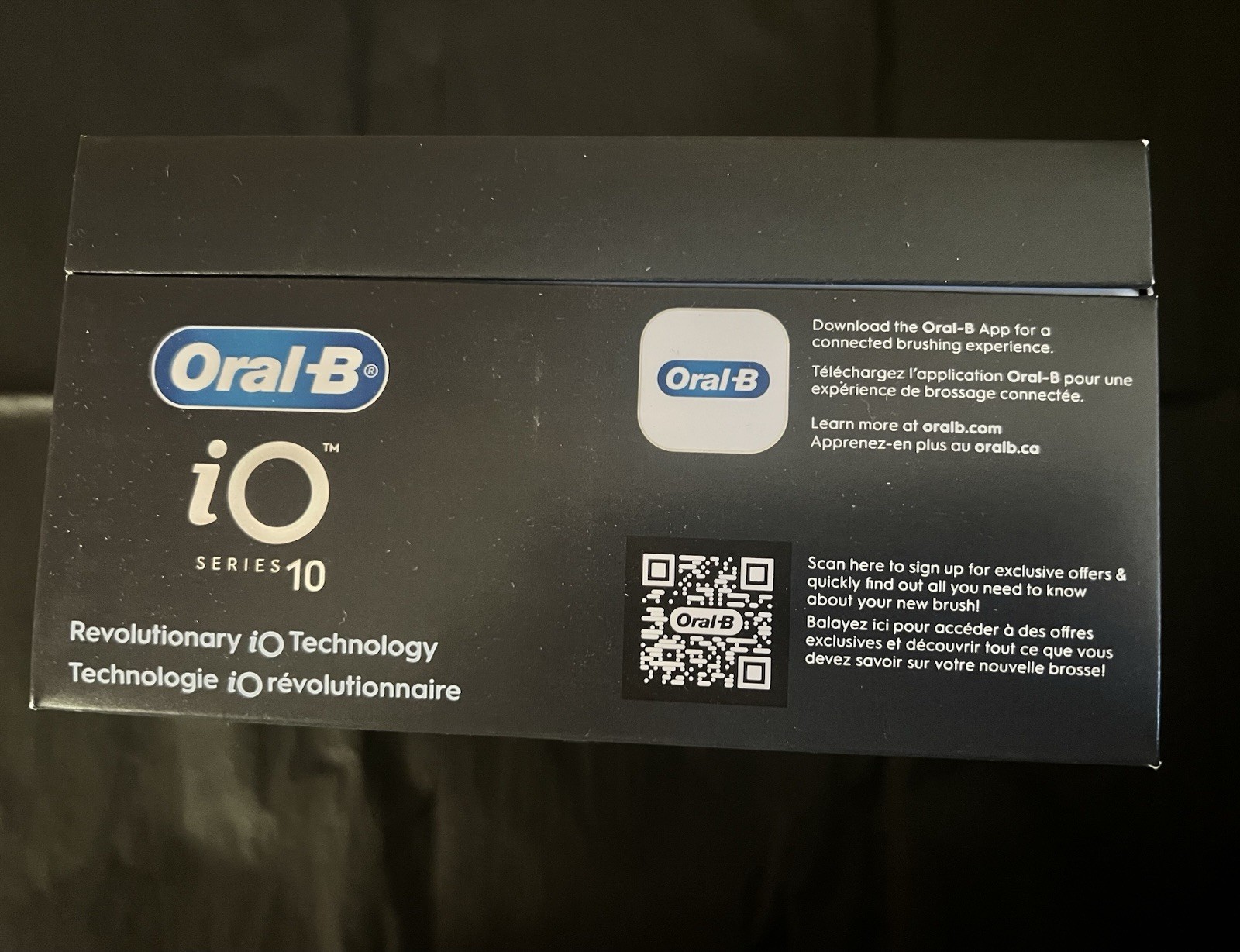 Oral-B iO Series 10 Electric Toothbrush - COSMIC Black ***BRAND NEW***