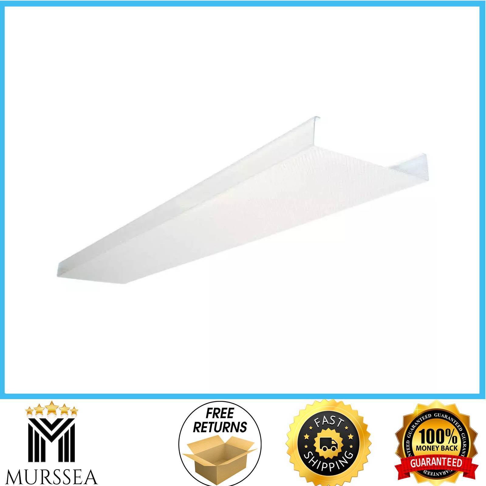 Lighting Replacement Cover Wrap Around Lens 324925 324930 Clear Acrylic 4 ft