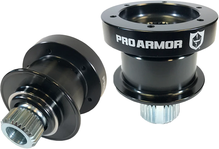 Pro Armor Steering Wheel Hub - Black Quick Release P081Z281BL