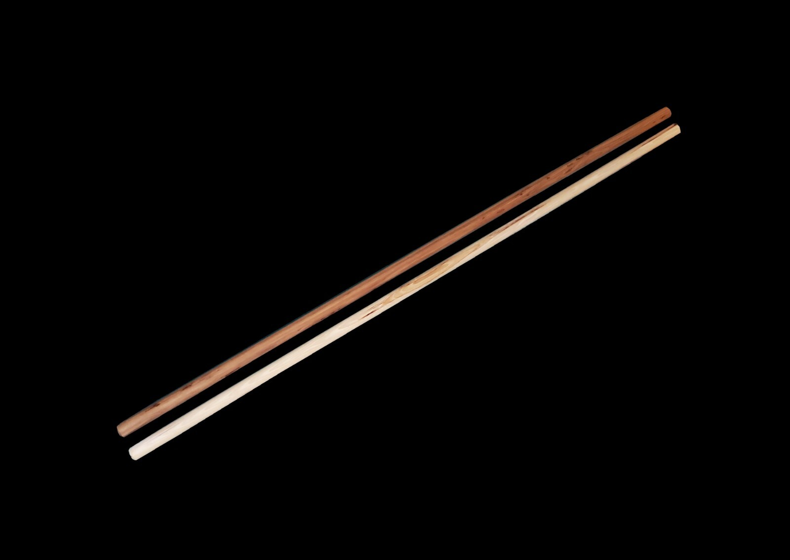 1 in. - 48 - 60 in. Appalachian Hickory Jo or Bo Staff By White Wolf Made in USA