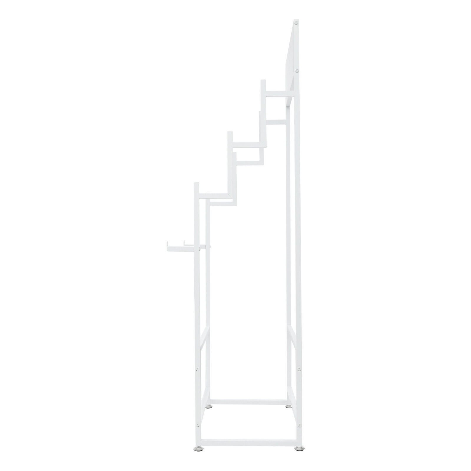 Floor Standing Carpet Display Stand Commercial Organizer Holder f/Displaying Mat