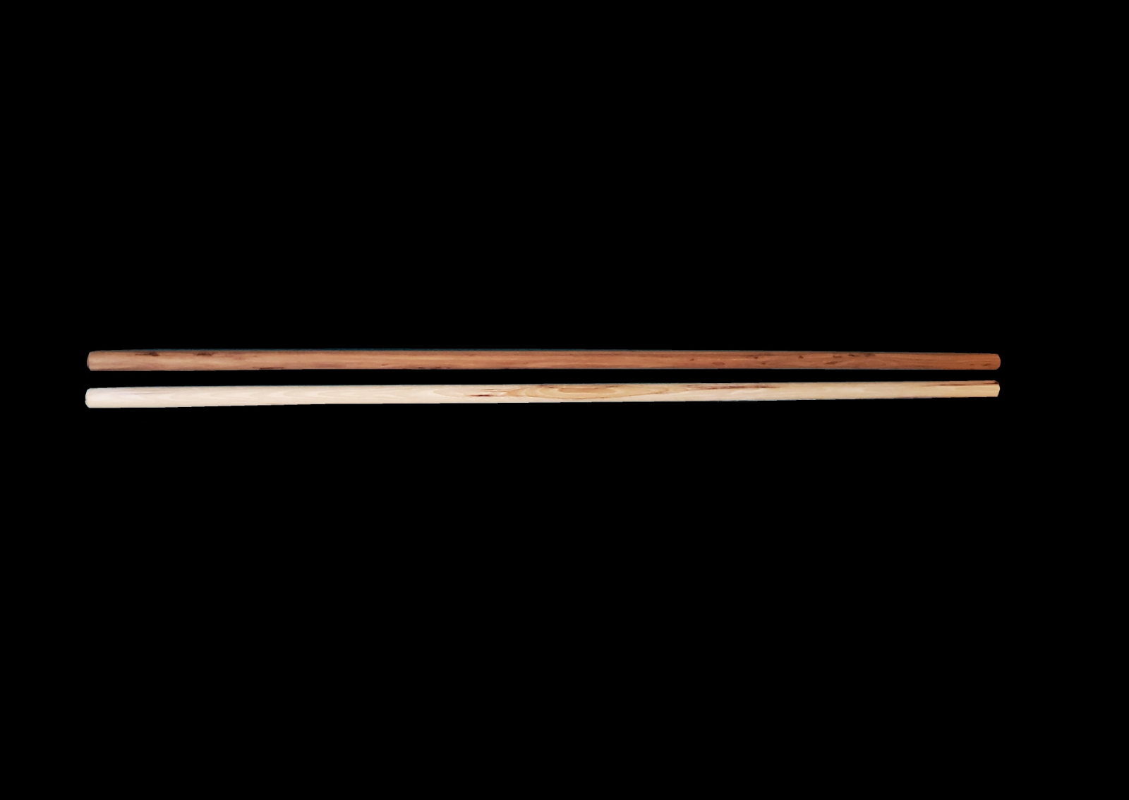 1 in. - 48 - 60 in. Appalachian Hickory Jo or Bo Staff By White Wolf Made in USA