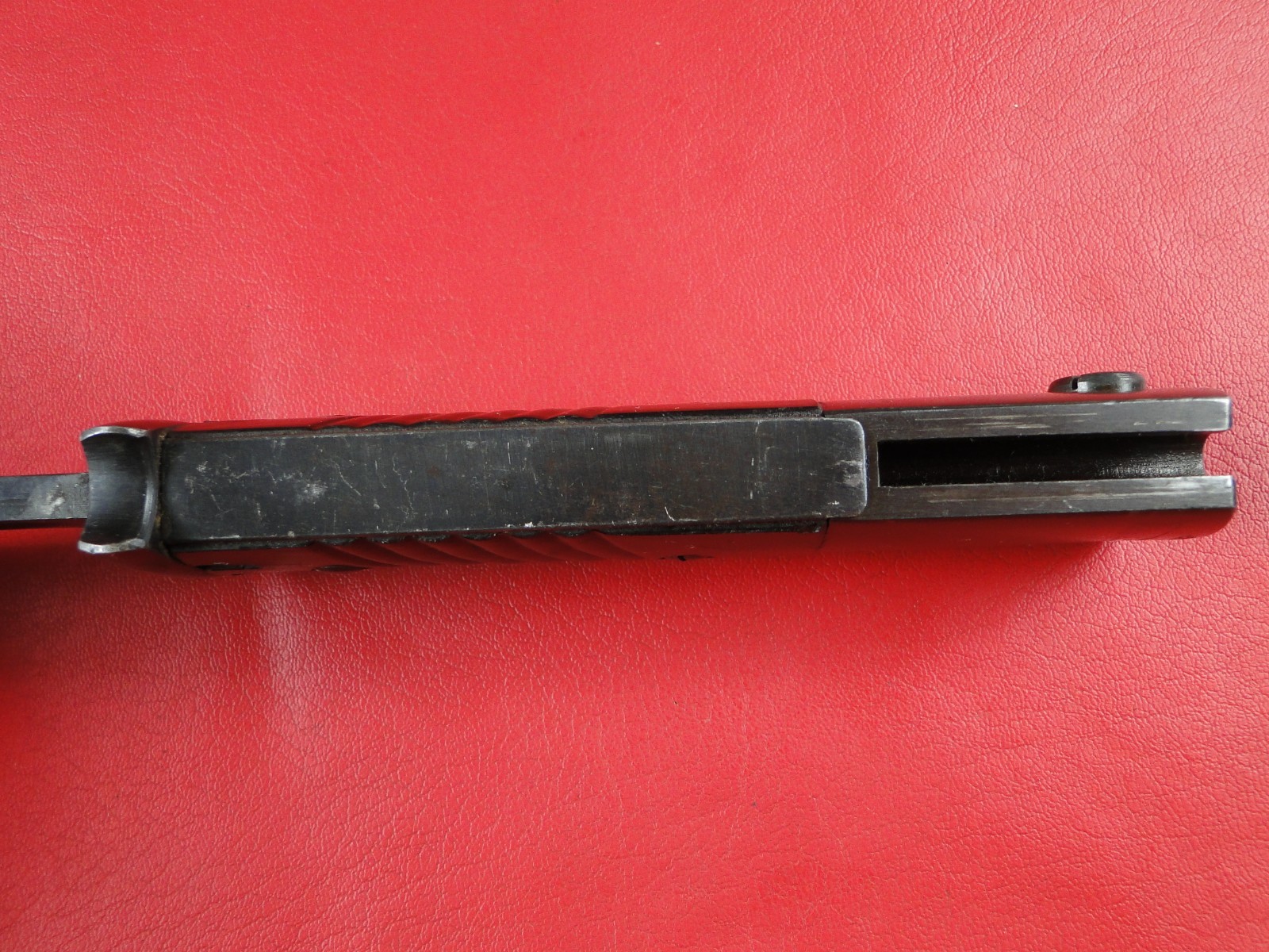 Excellent Original WWII German K98k Bayonet Horster 1942. (SMA3513)