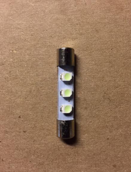 (100)WARM WHITE 8V FUSE LAMP LEDs/ DIAL METER STEREO RECEIVER/ Marantz BULBS