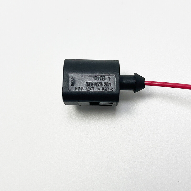 New 1 Pin Oil Pressure Connector Pigtail For VW Audi 1J0973701