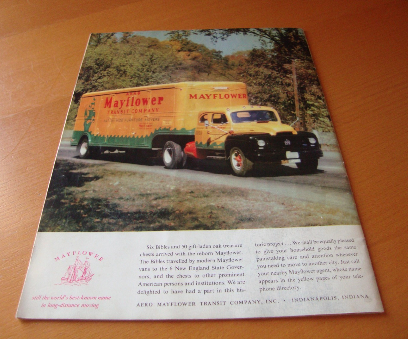 Vintage Mayflower II Official Souvenir Booklet NY Mayflower II Exposition 1957