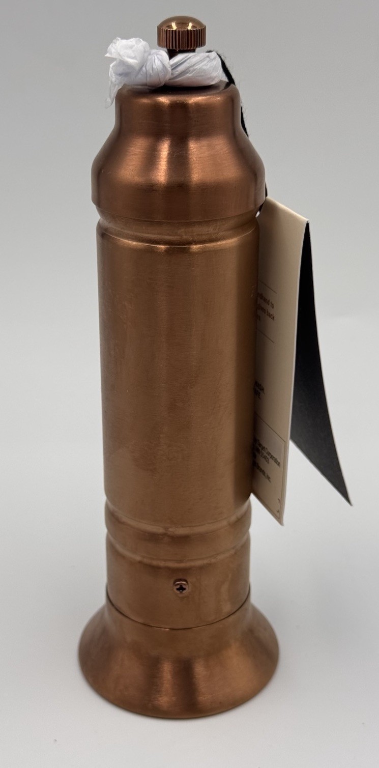 Hearth & Hand With Magnolia 7” Salt & Pepper Crank Grinder Copper Finish New