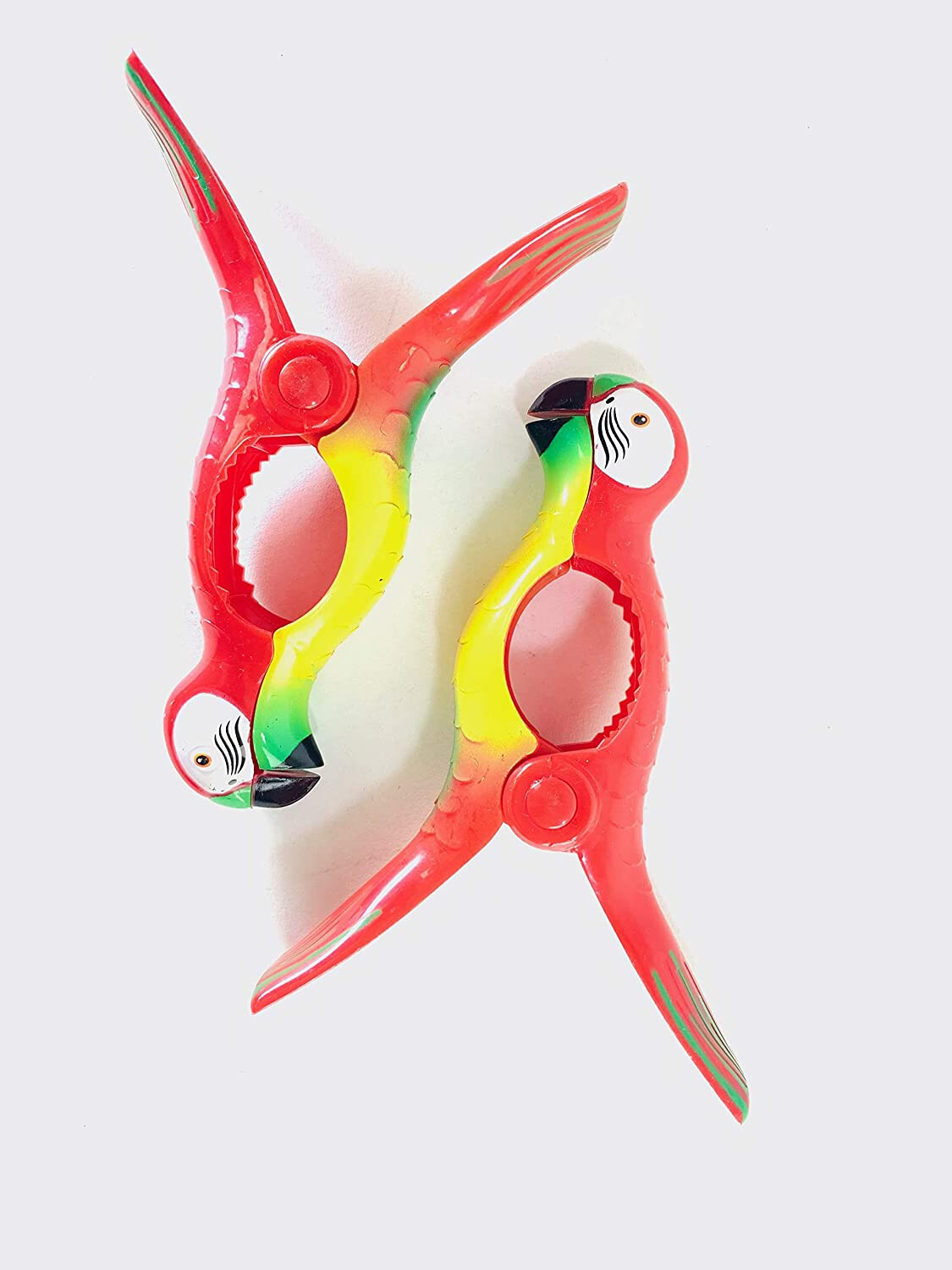 Parrot Flip Style Beach Towel Clips