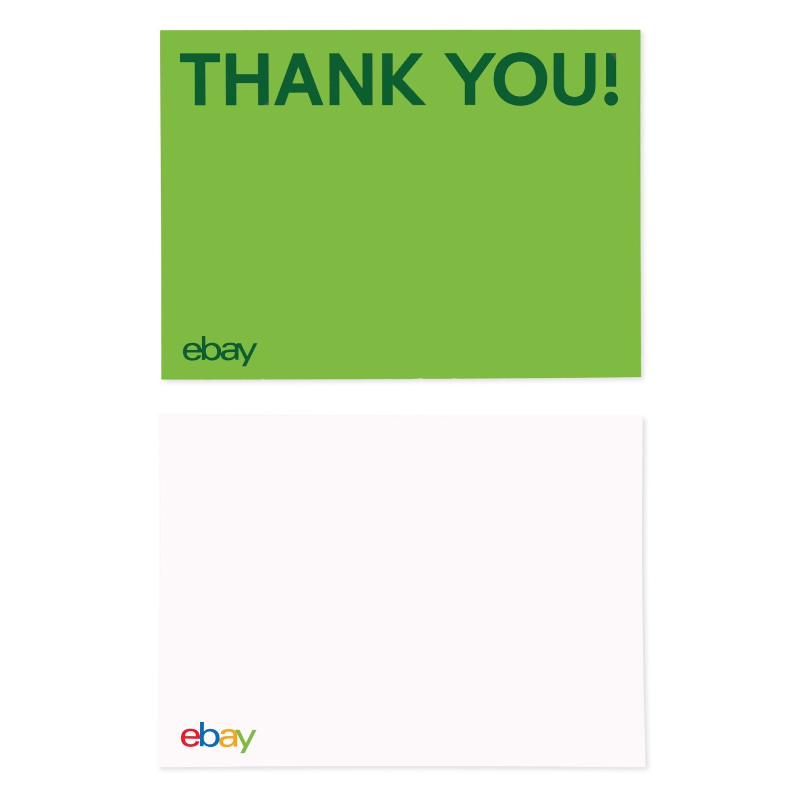NEW Thank You Cards – Red, Blue, Green and Yellow