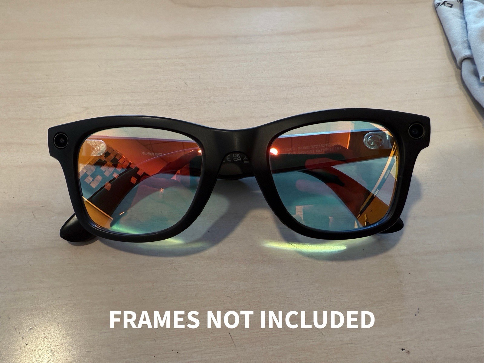 Premium Prescription Lenses 4 Ray-Ban Meta Wayfarer RW4006 50mm FRAME Lens Only