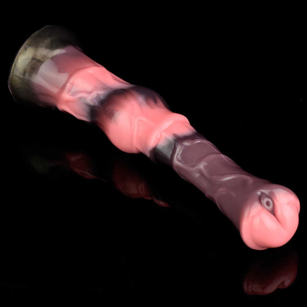 9.8" Long Thin Dildo Fantasy Monster Penis Suction Cup Silicone Cock Adult Toys