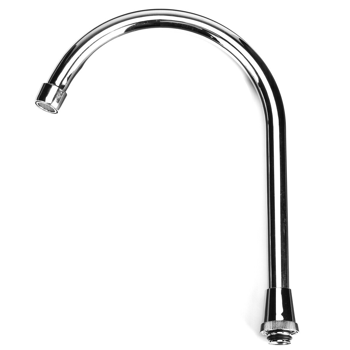 8Inch Chrome High Arc Kitchen Faucet 2Handle Sink Mixer Tap Deck Mounted Plastic