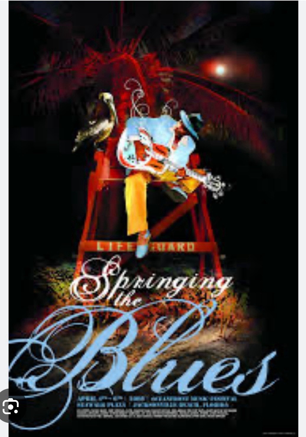 3  Springing the Blues Music Festival Posters