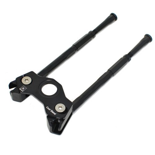 Gearoop Bike Bicycle CoolStand Aluminum Adjustable Side Stick 33-39mm , Black