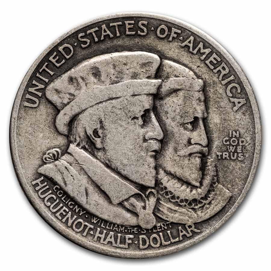 1924 Huguenot-Walloon Tercentenary Half VF