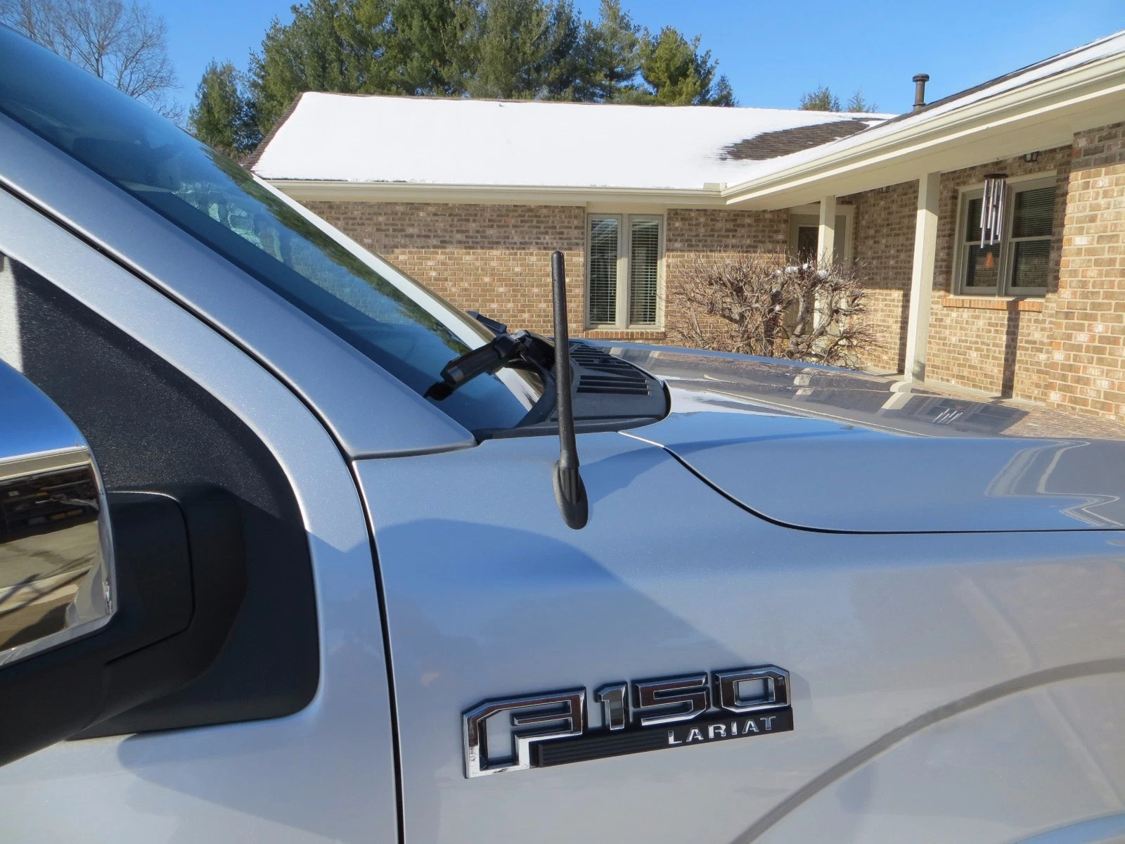 Short Antenna For Ford F-150 (2009-2023) - 6 3/4" ANTENNA MAST - CAR WASH PROOF#