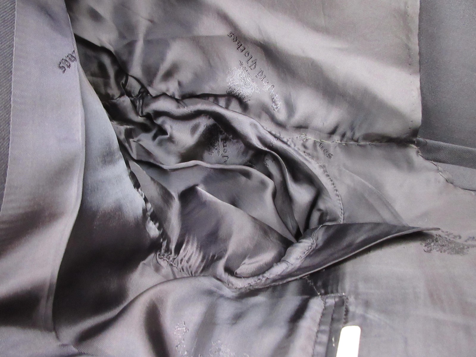 Oxxford Clothes Blazer Mens 44 Blue Super 100s Wool Two Button Sport Coat