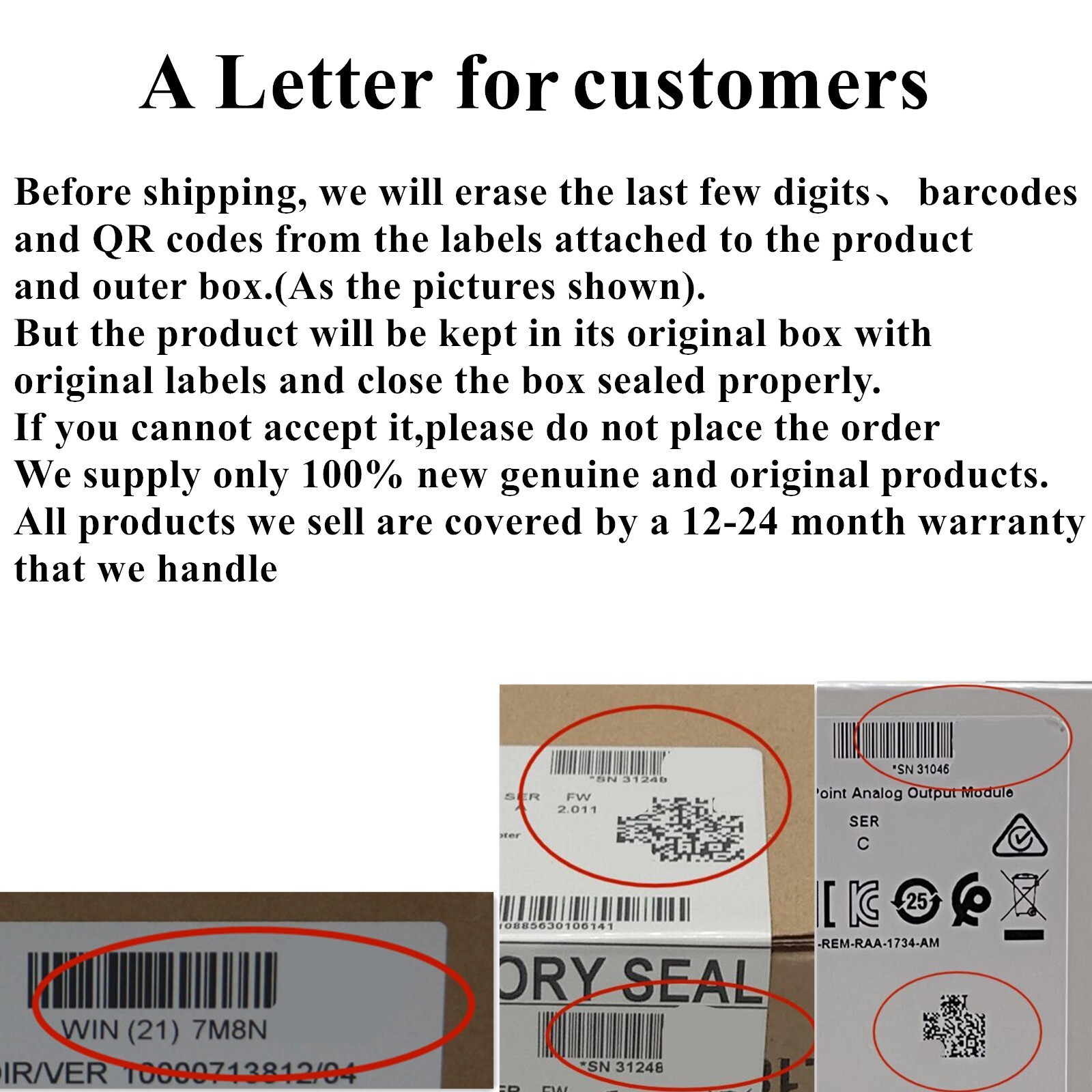 New Allen Bradley 5069-RTB18-SPRING Compact 5000 18 Spring RTB -UPS Fast shiping