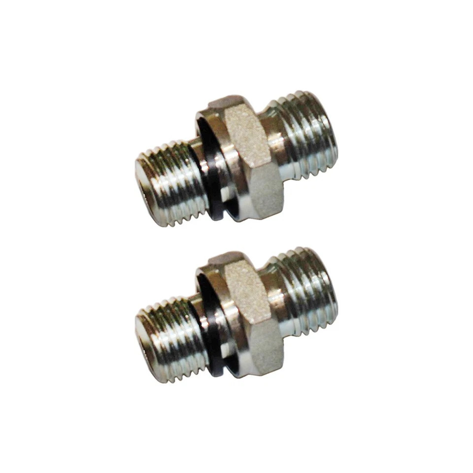 2Pcs Three Way Diverter Valves+Quick Connects+Hoses For 1-1.5Ton Mini Excavator