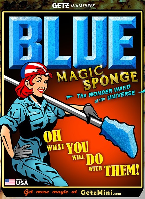 Blue Magic Sponge miniature craft tools (Set of 2) FREE SHIP Worldwide!