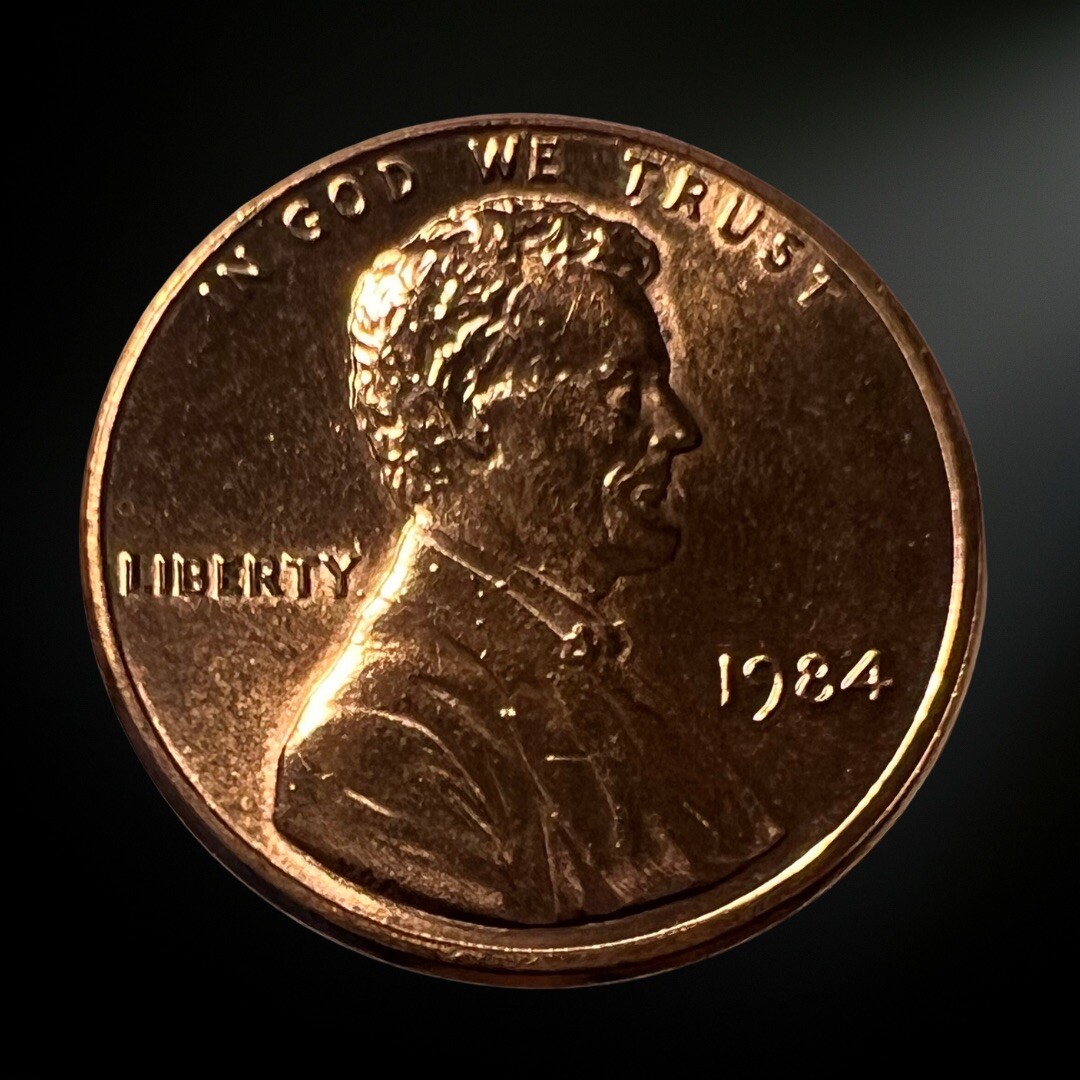 1984 P Philadelphia Lincoln Memorial Penny Brilliant Uncirculated (BU)