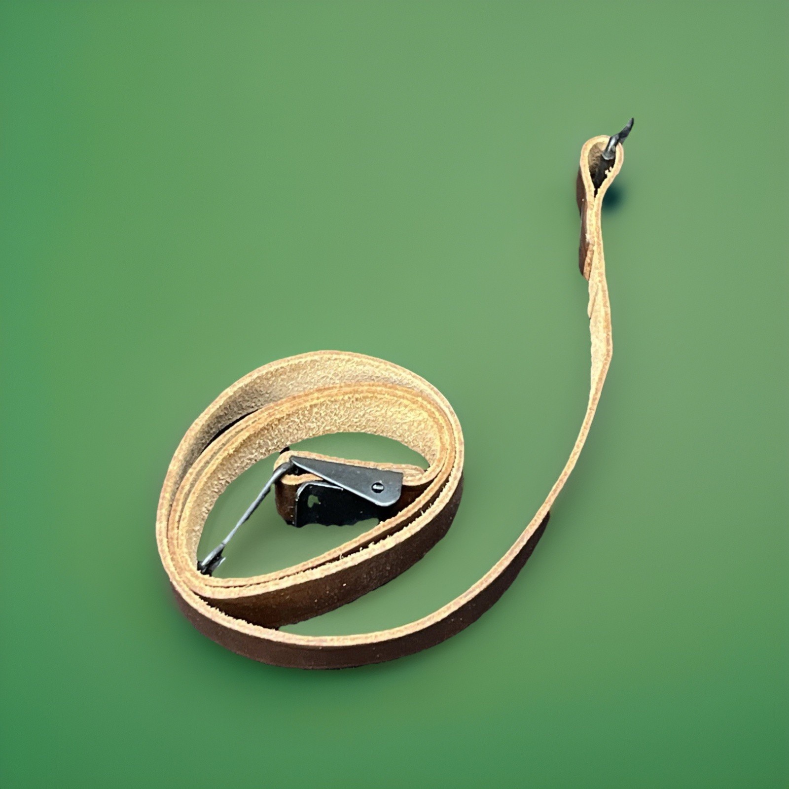 *NOS* US Original M1 HELMET LINER LEATHER CHIN STRAP DOT MAKER STAMP WW2 KOREA