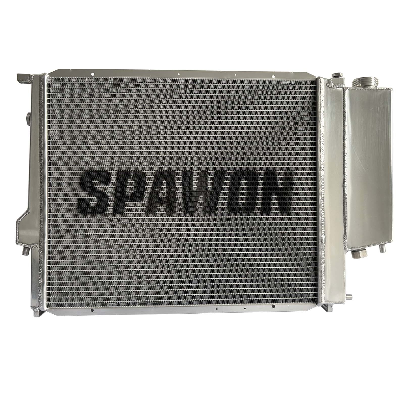2Row SPAWON Radiator For BMW E34 525i 1989-1995 BMW 525iT 1993 L6 2.5L MT