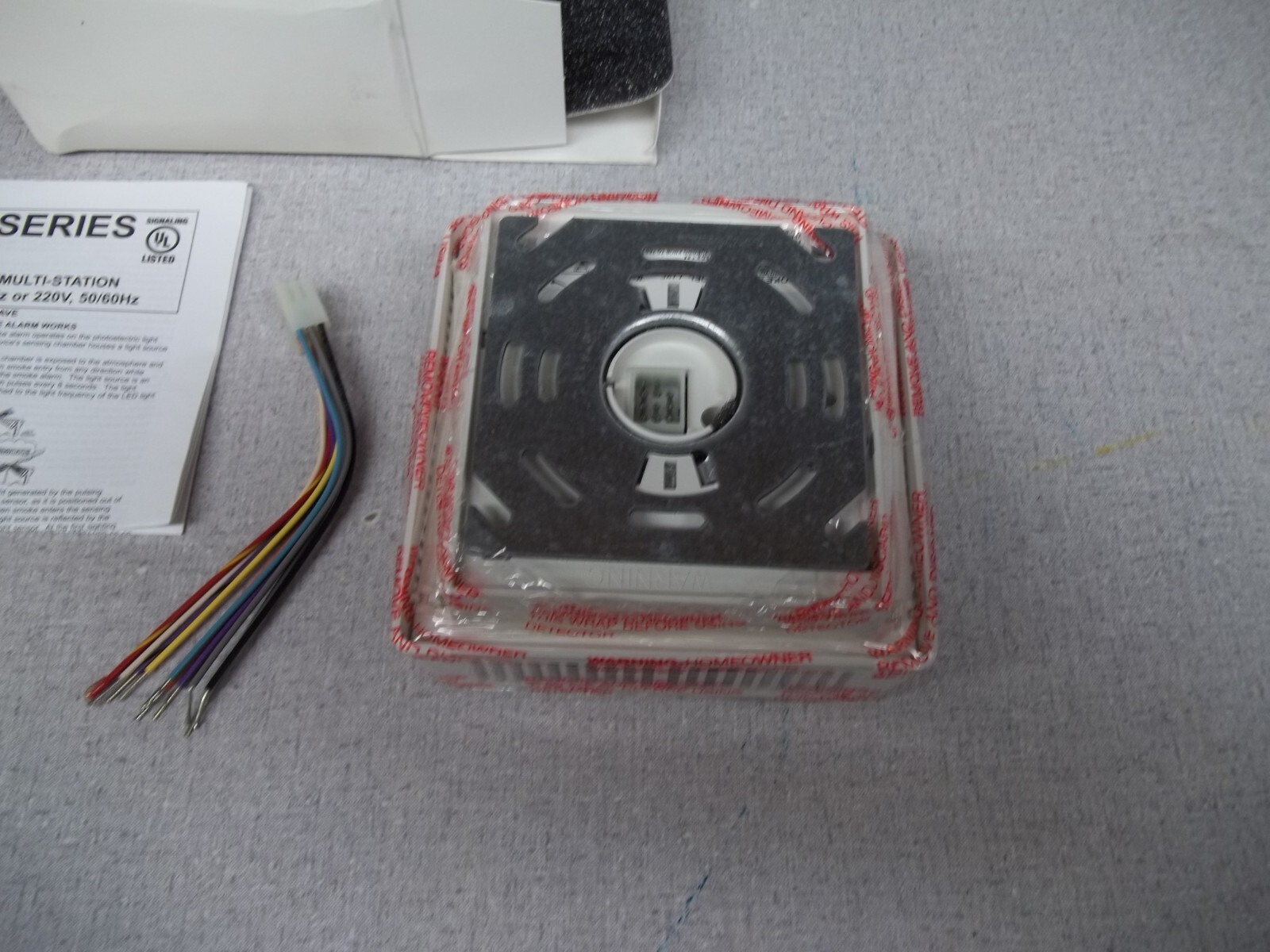 Gentex Photoelectric Smoke Alarm With Piezo, Model 710F, part# 907-0228-002