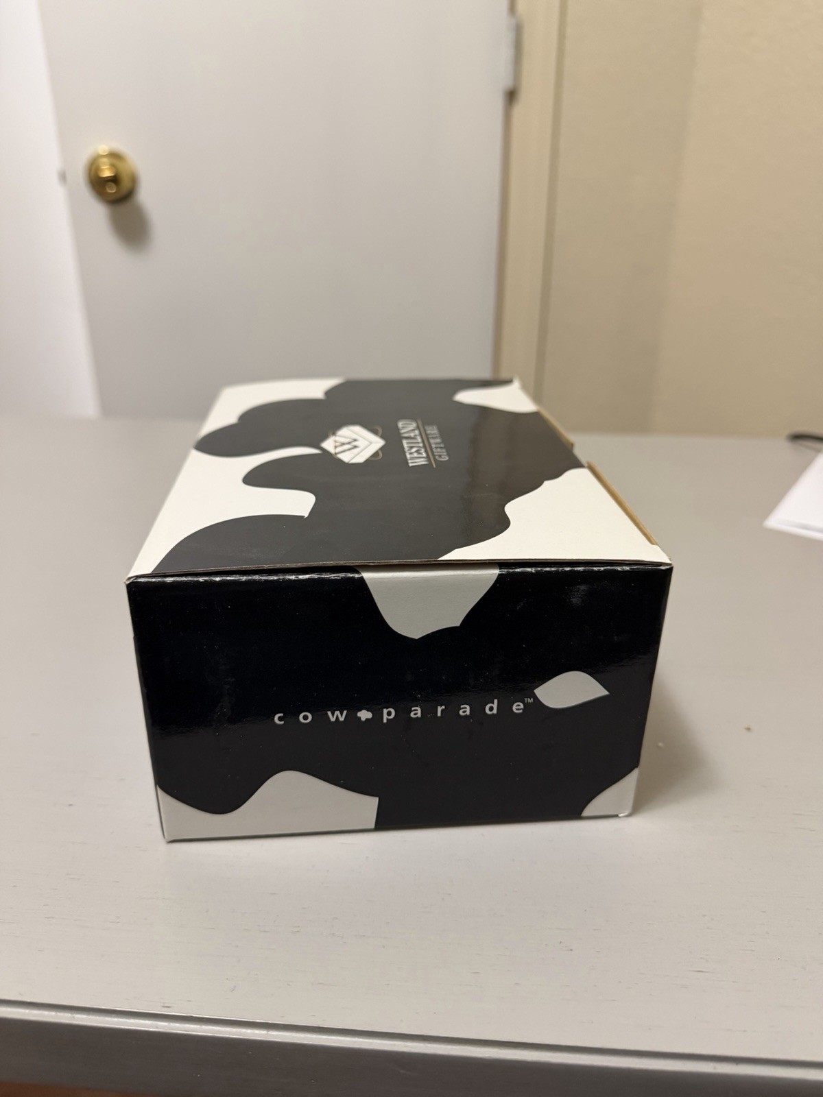 Cow Parade "It's A Smooll World" Westland Giftware NEW IN BOX Never Displayed!!