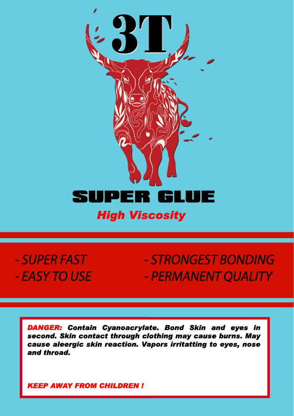 THICK CA Glue -32 oz Bottle - Super Glue Adhesive - Cyanoacrylate 1000 CPS