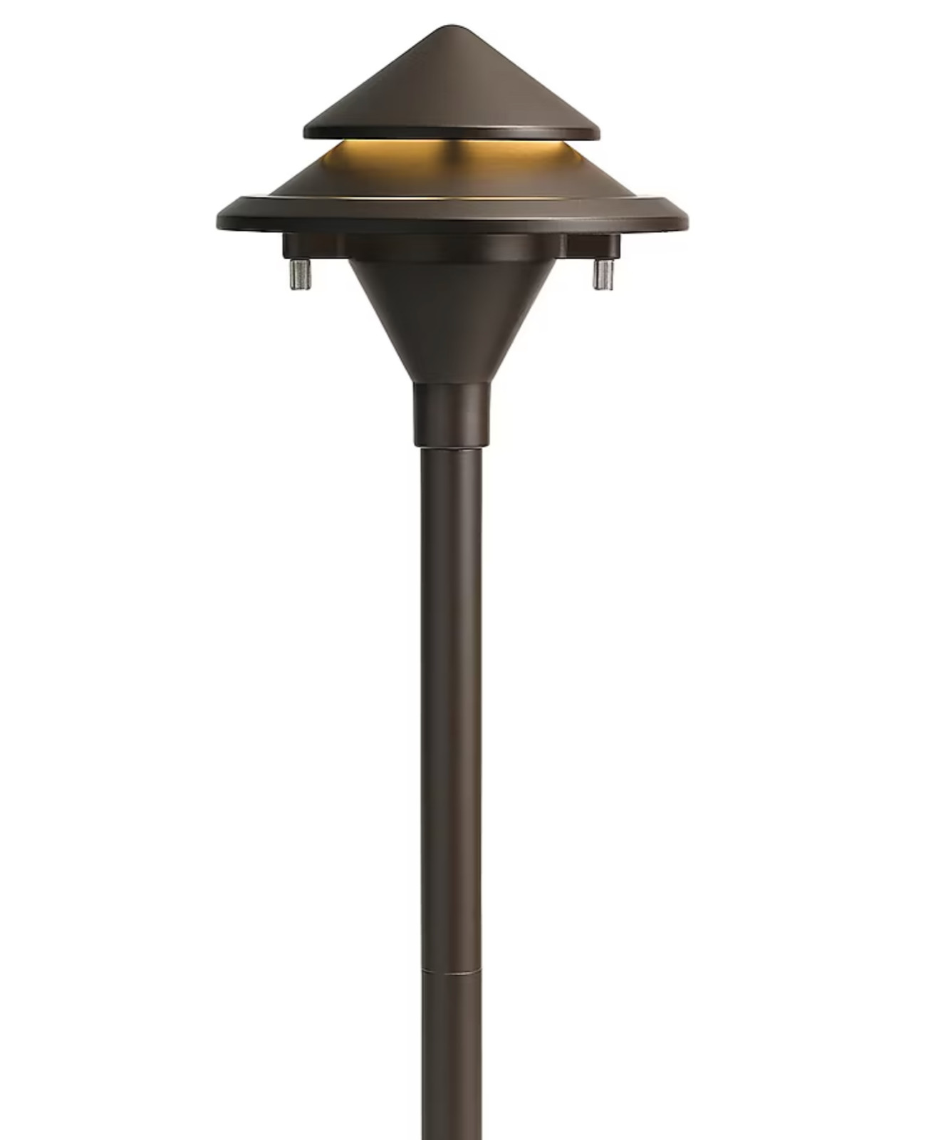 Kichler 3-Watt Low Voltage Hardwired LED Landscape Path Light Olde Bronze 3000K
