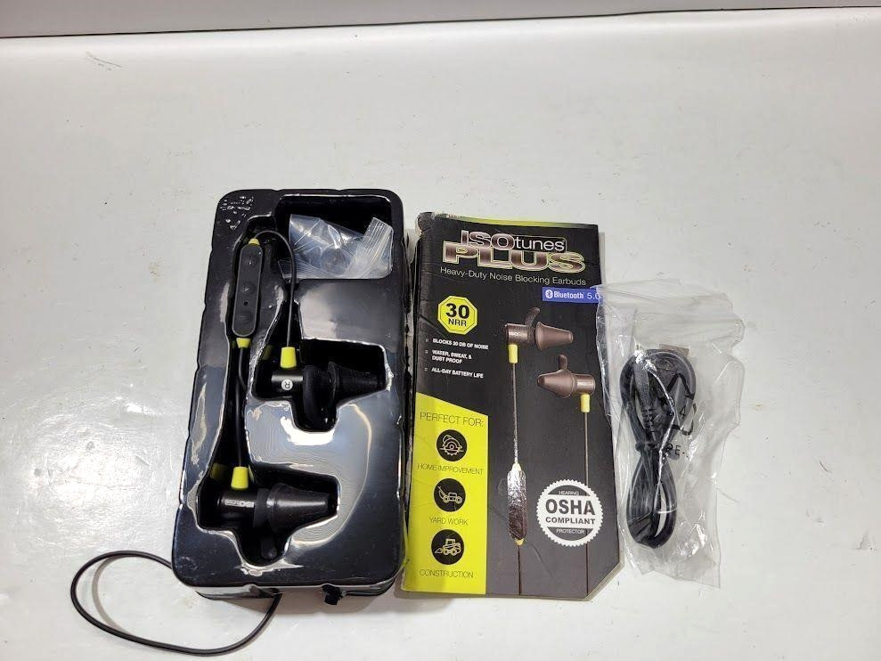 ISOtunes Plus Heavy-Duty Noise Blocking Earbuds 30 NRR