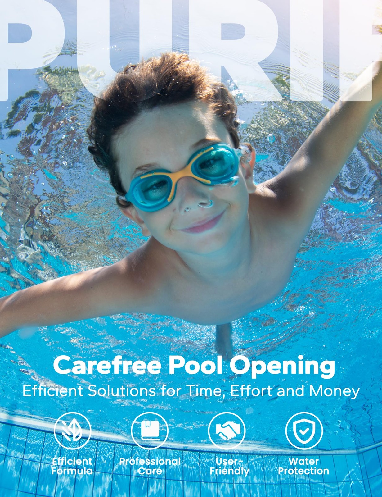 3 in 1 Winter Closing Kit - Pool Winterizing for Above Ground and 2