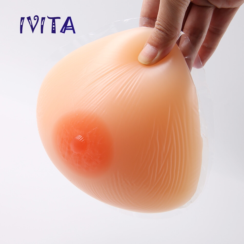 A-FF Cup Triangle Self-adhesive Silicone Breast Forms CD TG Bra Enhancers